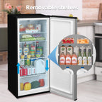 Arctic King 7.1 Cu ft Upright Convertible Freezer/Refrigerator, White