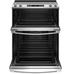 GE Appliances 30 in 66 cu ft Slide In Double Oven Electric Ranges in Stainless Steel