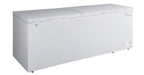 Hamilton Beach 25 Cu. Ft. Chest Freezer, 2 Doors, Garage Ready, White
