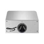 Streamline 30 in. Montecreto Ductless Undermount 406 CFM Range Hood in Brushed Stainless Steel with Baffle Filters, Touchpad Control, LED Lights