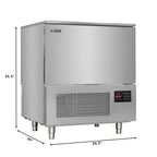 Commercial 10 Pan Reach-in Blast Chiller 88 lbs Rapid Chill / 77 lbs Rapid Freeze