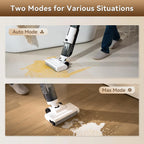 JONR ED12 Pro Max Wet Dry Vacuum Cleaner, 167��F Flashdry Self-Cleaning and 800ml Large Capacity Dirty Water Tank Smart Floor Cleaner