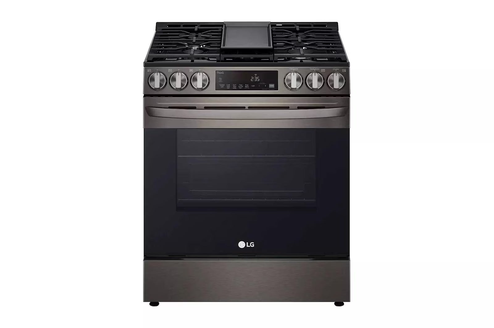 LG LSGL5833F 5.8 Cu. Ft. Stainless Steel Slide-In Gas Range