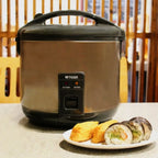 Tiger JNP-S18U Stainless Steel 10-Cup Rice Cooker (Urban Satin) with Washing Bowl and Spoon