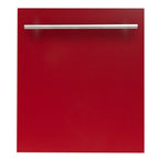ZLINE 24 in. Top Control Dishwasher with Stainless Steel Tub and Modern Style Handle, 52dBa (DW-24)