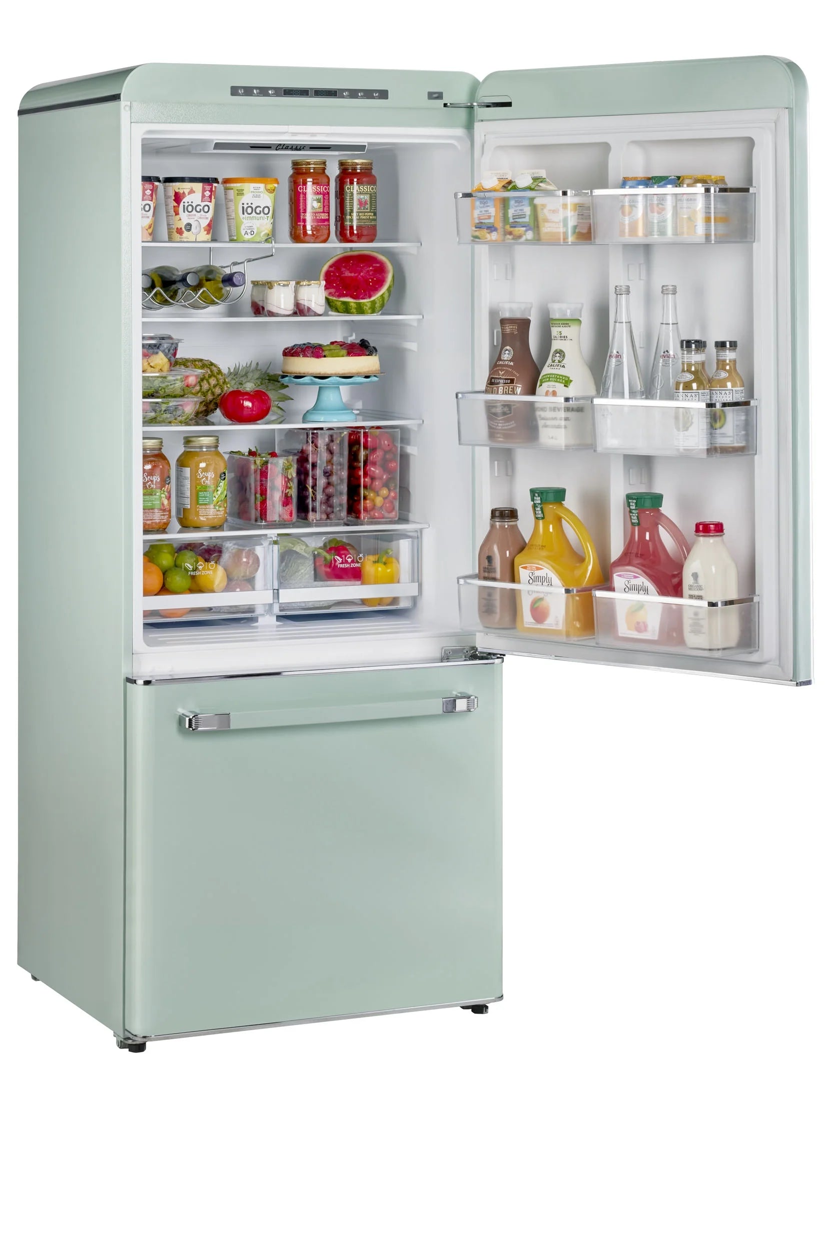 Unique Appliances Ugp-510L Ac Classic Retro 30" Wide 17.7 Cu. Ft. Energy Star Certified