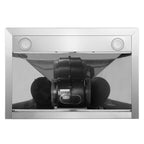 Cosmo 30 in. Ducted Range Hood in Stainless Steel with Touch Controls, LED Lighting and Permanent Filters