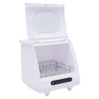 Portable Dishwasher, Countertop Dishwasher, Compact Dish Washing, Mini Dishwasher, 5 Washing Programs, 360�� Spray Arms, Air-Dry Function, for Apartments, Dorms, Boats, Campers, RVS