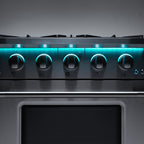 30 in. 3.5 cu. ft. Gas Range with 4 Burners in Stainless Steel