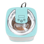 Nostalgia 2-Quart Electric Ice Cream Maker �C Make Homemade Ice Cream, Gelato, Sorbet & Frozen Yogurt �C No Salt/Ice Needed, Digital Controls, Mix-In Chute & Freezing Gel Canister �C Stainless Steel