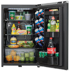 Danby 4.4 cu. ft. Retro Compact Fridge in Iridium Silver (DAR044A6DDB)