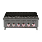 Magic Chef Commercial 36 in. Commercial Countertop Radiant Char Broiler in Stainless Steel