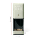 Beautiful Perfect Grind�?Programmable Single Serve Coffee Maker, White Icing by Drew Barrymore
