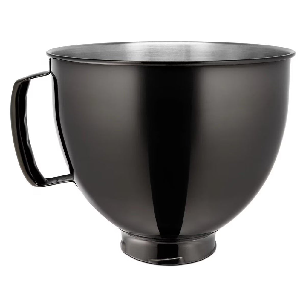 KitchenAid 5-Quart Metallic Black Stainless Steel Mixing Bowl, KSM5SSB