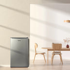 Galanz 3.3 Cu ft One Door Mini Fridge, Black Estar, New