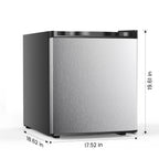 KNDKO 1.2Cu.ft Upright Freezer, Mini Freezer with Reversible Door, Perfect for Home/Office/Dorm, Black