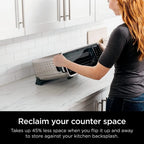 Restored Ninja FT205CO Digital Air Fry Pro Countertop 8-in-1 Oven in Stainless Steel (Refurbished)