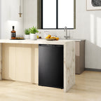 WAA 3.0 Cu.ft Small Freezer, Mini Upright Freezer with Adjustable Thermostat, Removable Shelves, Reversible Single Door, for Bedroom/Home/Dorms/Apartment, Silver
