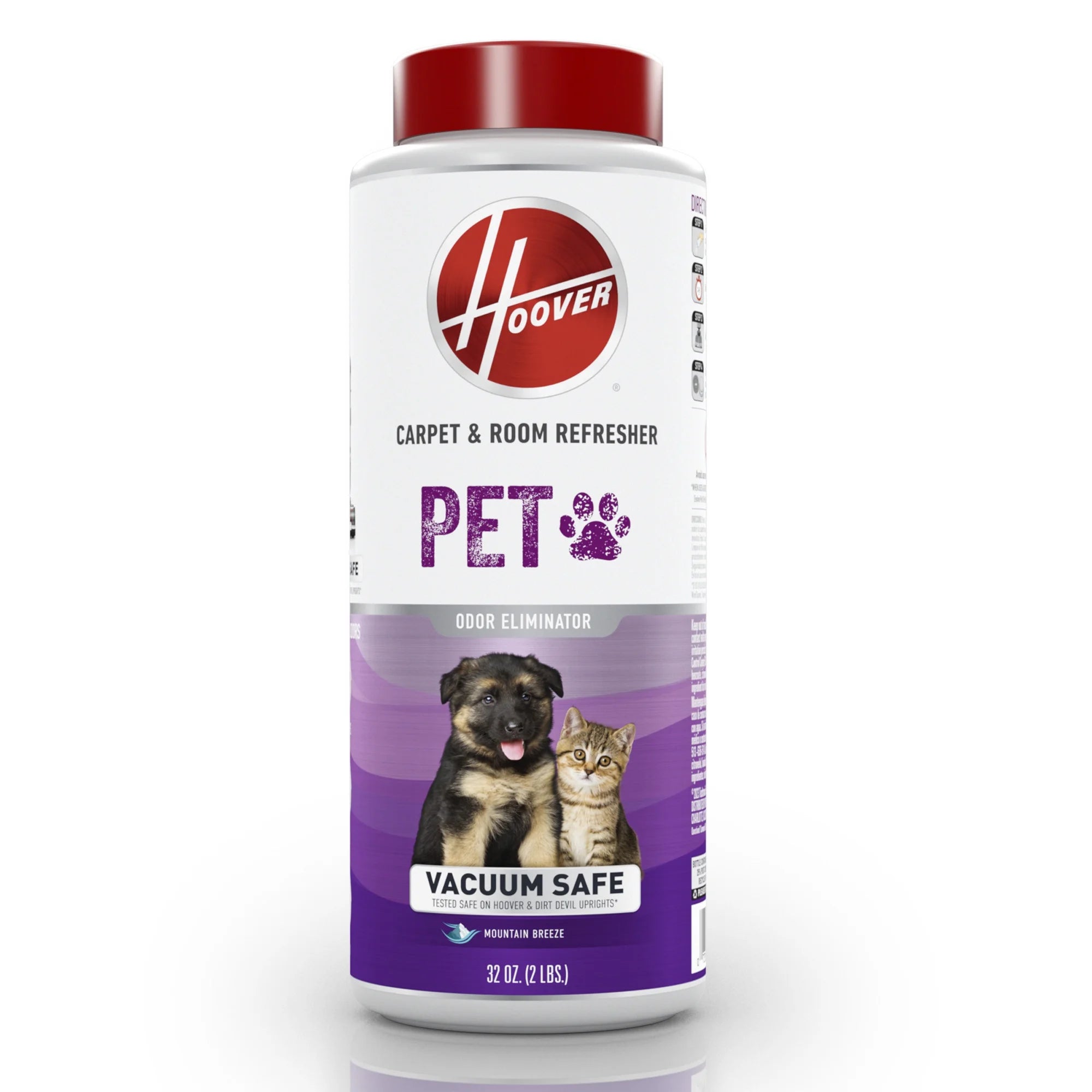 Hoover Bagless Upright Vacuum Cleaner, Rewind Pet & Hoover Fresh, Pet & Eucalyptus Carpet & Room Refresher Carpet Powder, 32oz