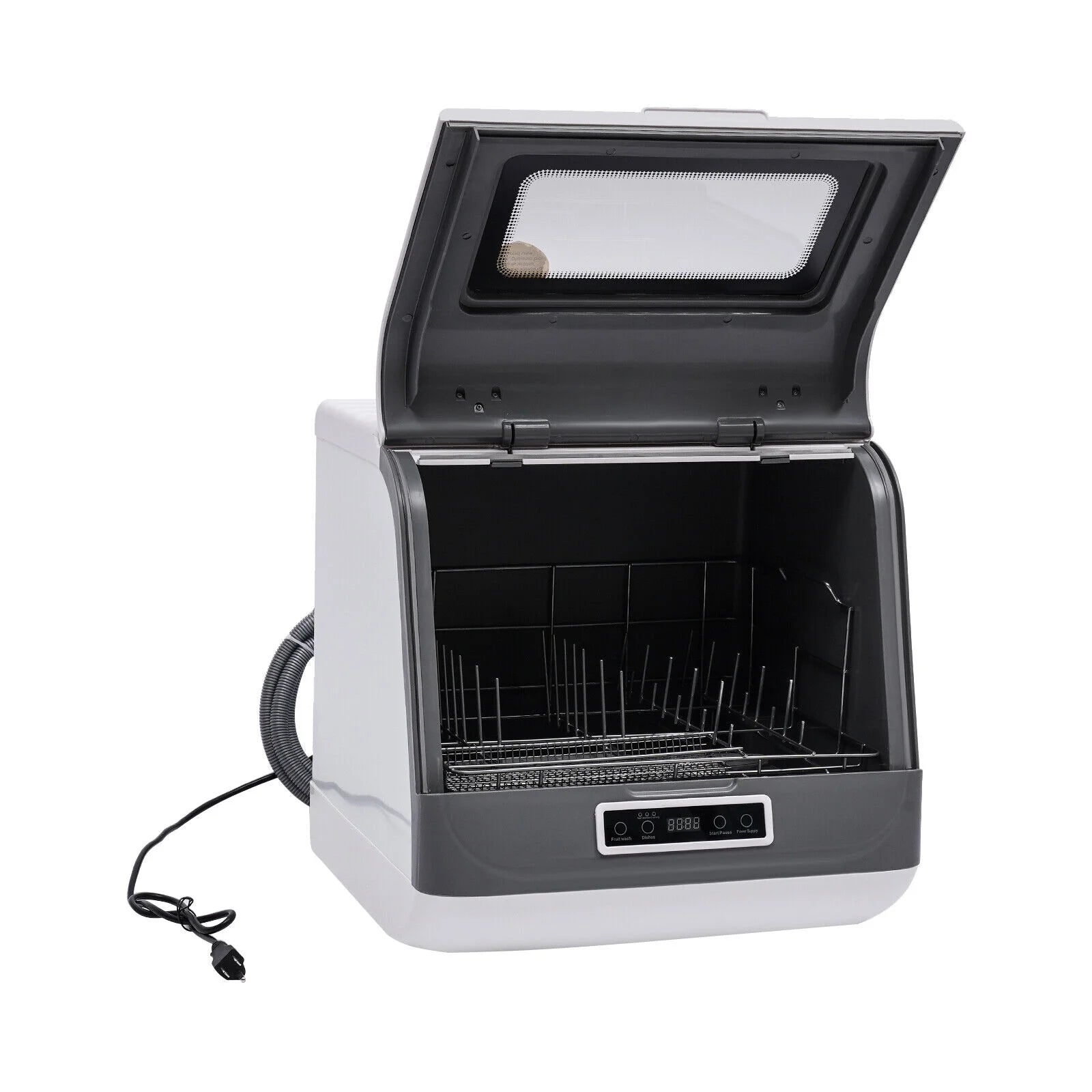 Countertop Dishwasher, Portable Countertop Dishwasher, Mini Dishwasher for Small Households, Apartments, Boats, and Campers/ RVS with Limited Space