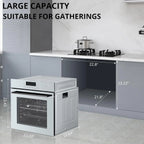 24" Single Wall Ovens, with 2.5 Cu.ft., 3000W 240V