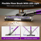 KANFUAQ Cordless Stick Vacuum Cleaner 38KPA 50Mins 2200mAh Lightweight for Home Pet Hair Carpet Hard Floor