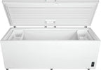 Frigidaire FFCL2542AW 25 Cu. Ft. Garage Ready Chest Freezer, White
