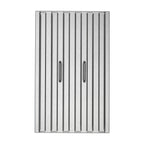 Streamline 30 in. Montecreto Ductless Undermount 406 CFM Range Hood in Brushed Stainless Steel with Baffle Filters, Touchpad Control, LED Lights