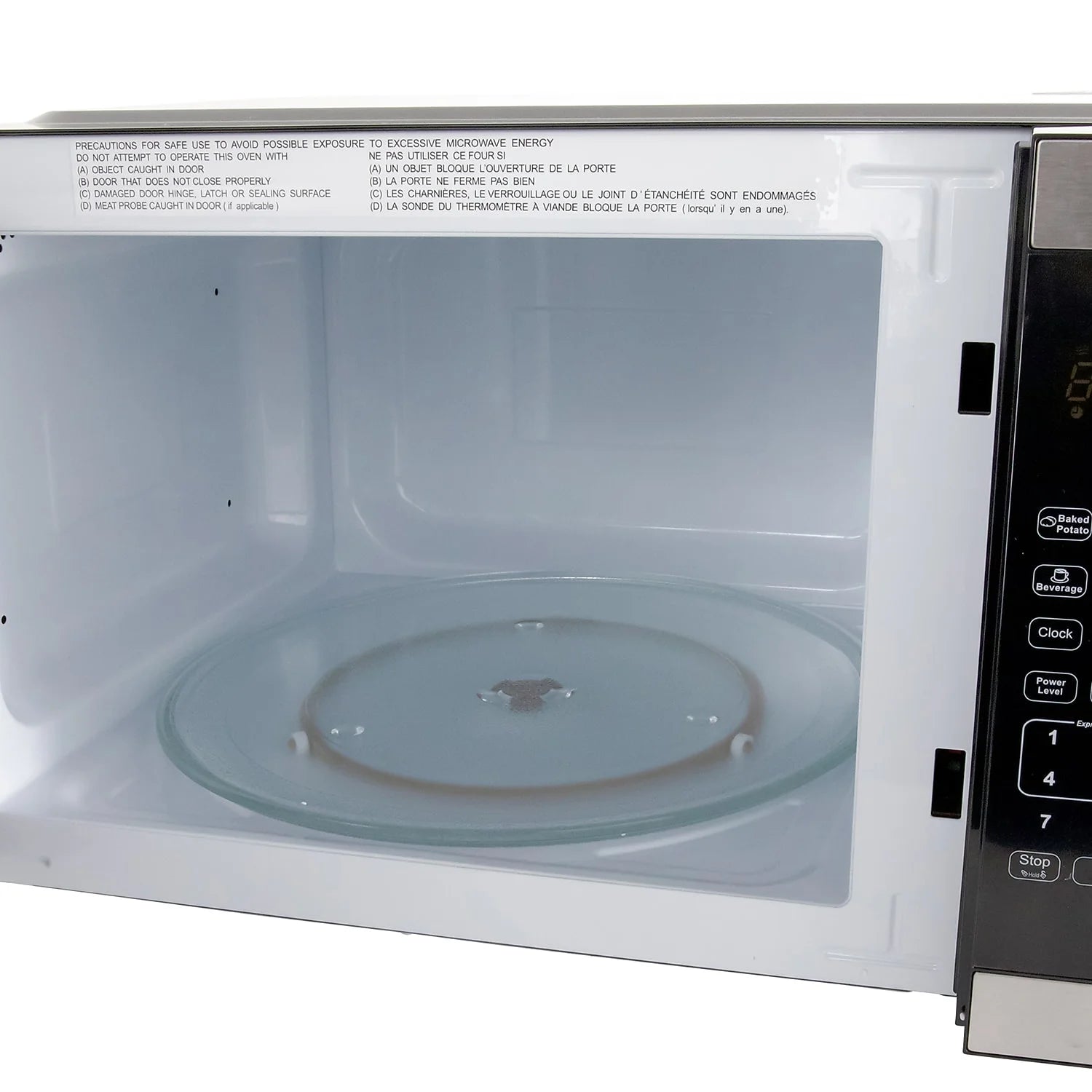 Avanti 1.5 Cubic Foot Countertop Microwave 1000W (MT115V3S) MT150V3S