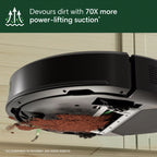 iRobot Roomba 105 Vac Robot Vacuum and Self-Charging Dock with Intense Power Lifting Suction, LiDAR�?Navigation, Multi-Surface Cleaning,