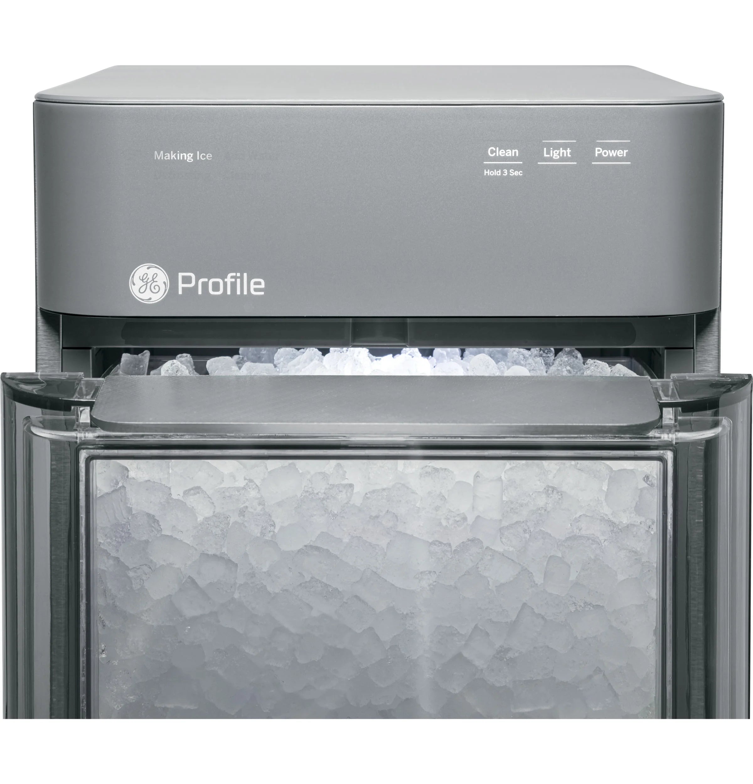 GE Appliances Opal 2.0 Countertop Nugget Ice Maker, 38 lb Maximum Output, Industrial