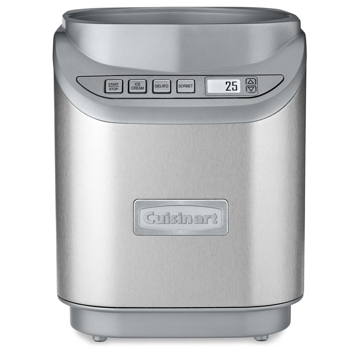 Cuisinart ICE-70 Electronic Ice Cream Maker, Brushed Chrome + Smart Stick Hand Blender