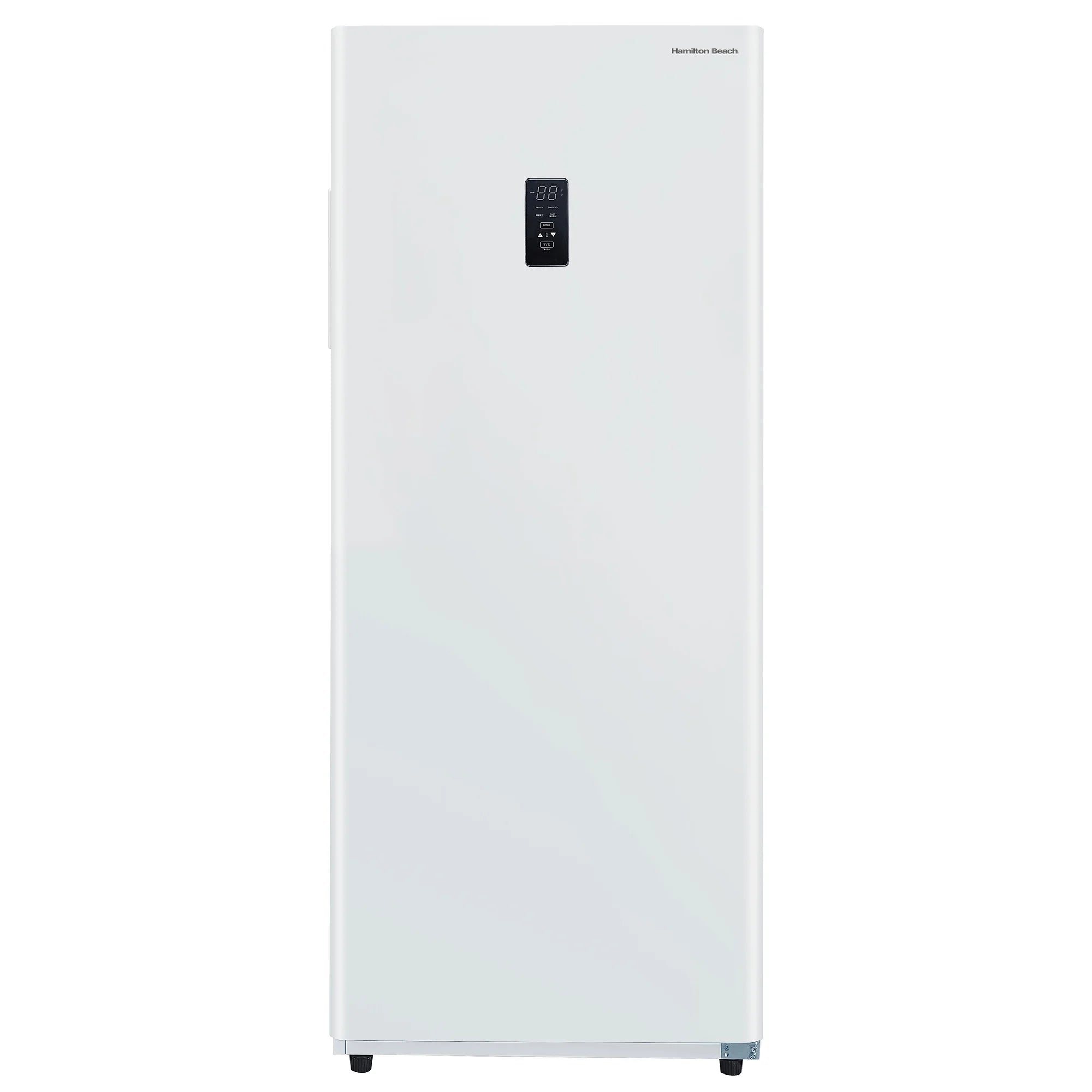 Hamilton Beach 17 cu. ft. Convertible Freezer Refrigerator, Upright Fridge Freezer with Electronic Temperature Control, Energy Efficient White Convertible Fridge - HBFRF1798, White