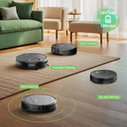 ONSON Robot Vacuum and Mop Combo, 2 in 1 Mopping Robotic Vacuum with Schedule, App/Bluetooth/Voice, Max Suction 2000Pa, Self-Charging Robot Vacuum Cleaner 04