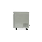 Norpole 6 cu. ft. Commercial Under Counter Upright Freezer in Stainless Steel in Stainless Steel