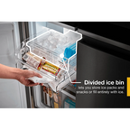Whirlpool Counter Depth 4 Door Refrigerator, Metallic Steel, 36", 19.4 cu ft