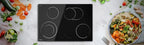 GIONIEN Electric Cooktop 30 Inch Ceramic Cooktop 4 Burners, 220V~240V Flexi Zone