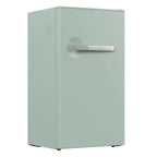 Frigidaire 3.1 cu. ft. retro compact fridge built-in side bottle opener W: 18.9" x L: 17.95" X H: 33.27" (Sage)