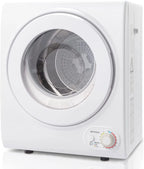 RovSun 110V White Stainless Steel Electric Tumble Dryer