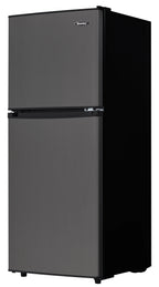 Danby 4.7 cu. ft. 2-door Compact Fridge in Black Stainless Steel Look DCR047A1BBSL