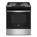 WHIRLPOOL WEC310S0LS slide in electric range