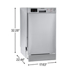Equator 18 in Dishwasher 10 place QUIET 110V E-Star ADA? HP Garbage Disposer