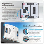 HOBOT S7 Pro Dual Mop Polish Hand Wiping Tec Window Cleaning Robot, App & Remote Control