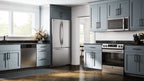 Kenmore 5.6 Cu. Ft. Front-Control 5 Burner Gas Range with Oven, Storage Drawer, Large Window, Dishwasher Safe Cast Iron Grates
