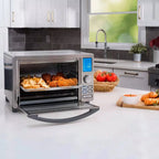 Gourmia Digital Stainless Steel Toaster Oven Air Fryer  Stainless Steel