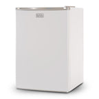 BLACK+DECKER 2.5 Cubic Foot Energy Star Refrigerator with Freezer, Black