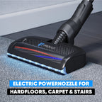Prolux QX60 Canister Vacuum Cleaner with Wessel Werk EBK250 Power Nozzle