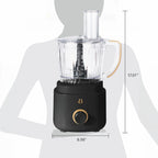 Beautiful 10-Cup Food Processor with Accessories, White Icing by Drew Barrymore