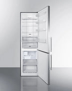 24" Wide Bottom Freezer Refrigerator With Icemaker, RHD