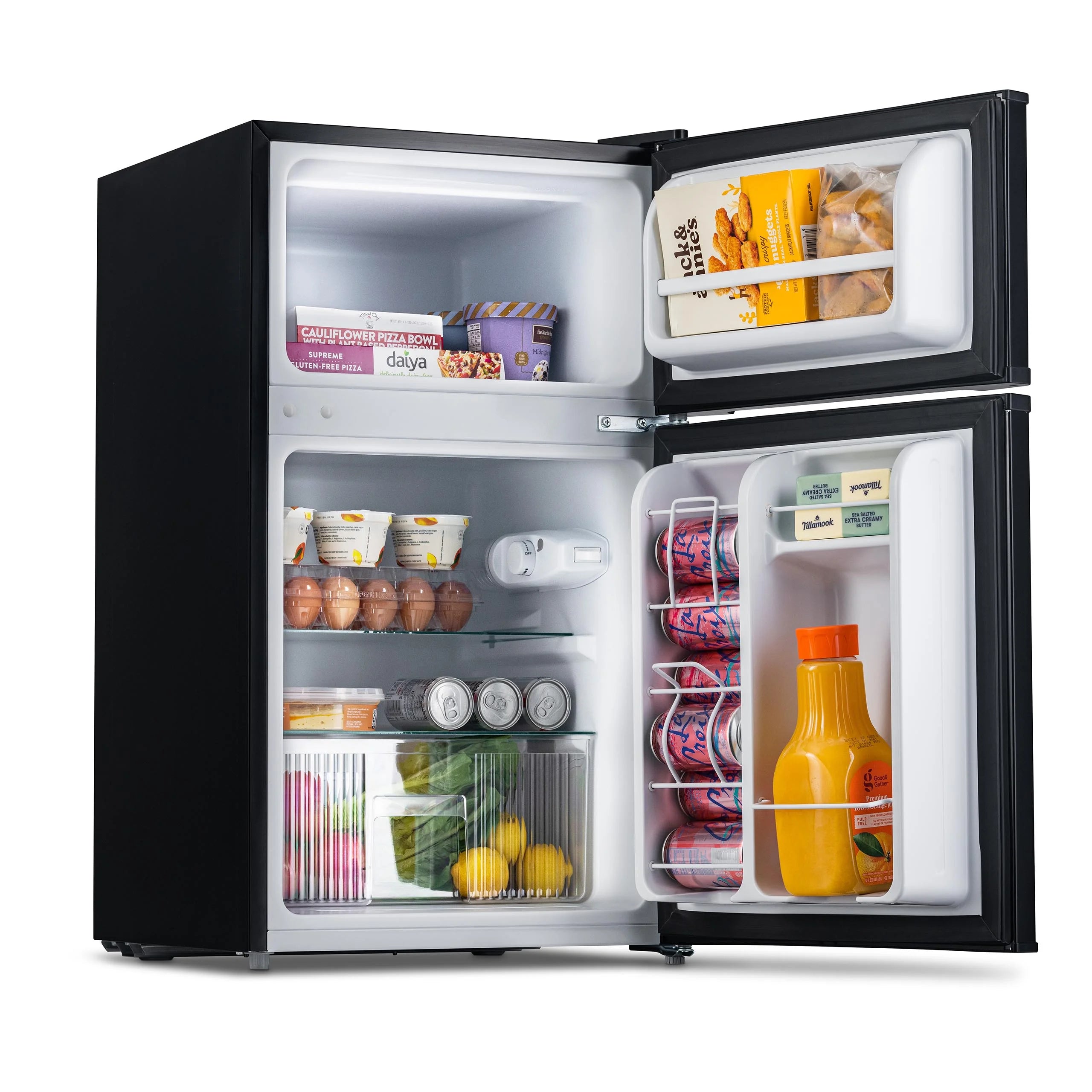 Newair 3.1 Cu. Ft. Compact Mini Refrigerator with Freezer in Gray